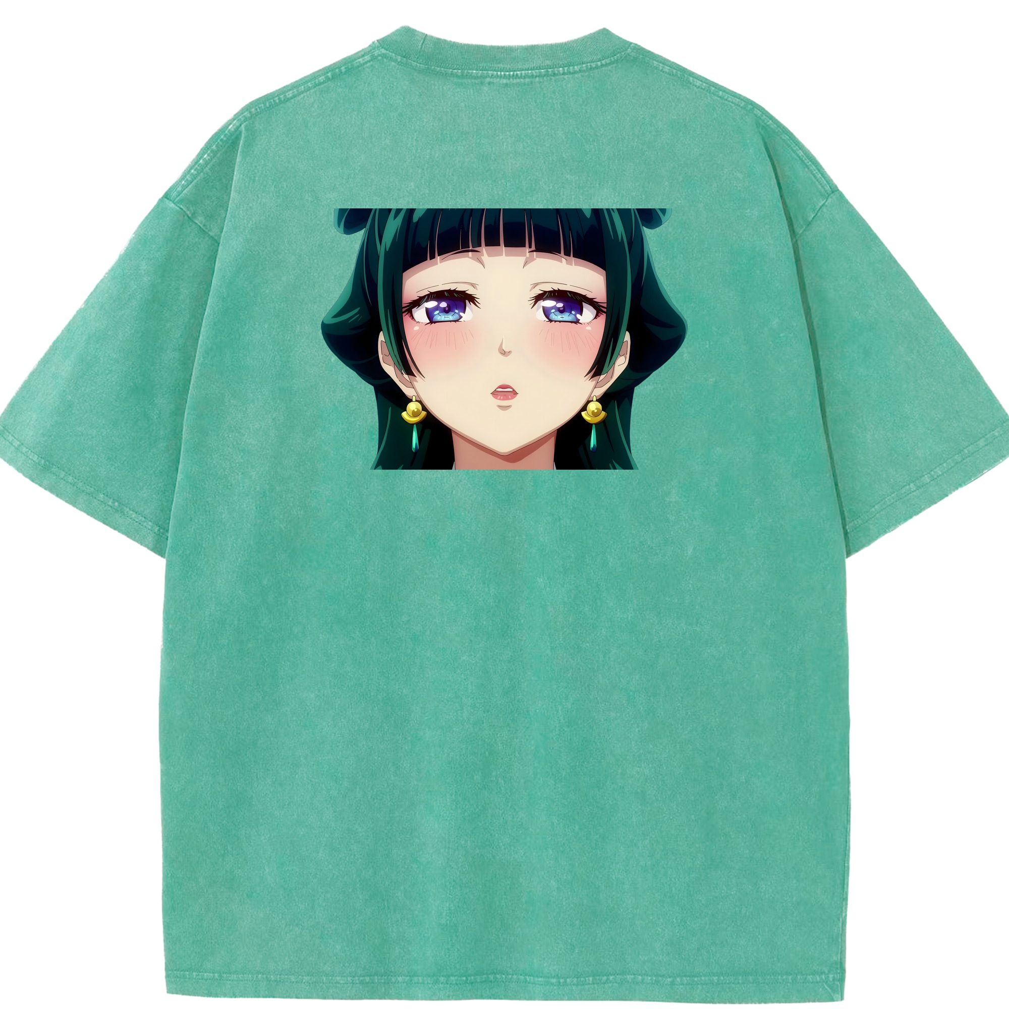 （画像用） 薬屋のひとりごと The Apothecary Diaries 綿100% ヴィンテージ風 半袖Tシャツ（背面プリント）
